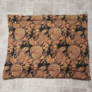 Wilkinson Floral Peacock Tapestry Single Pillow Cover Bedding Decorative Bird